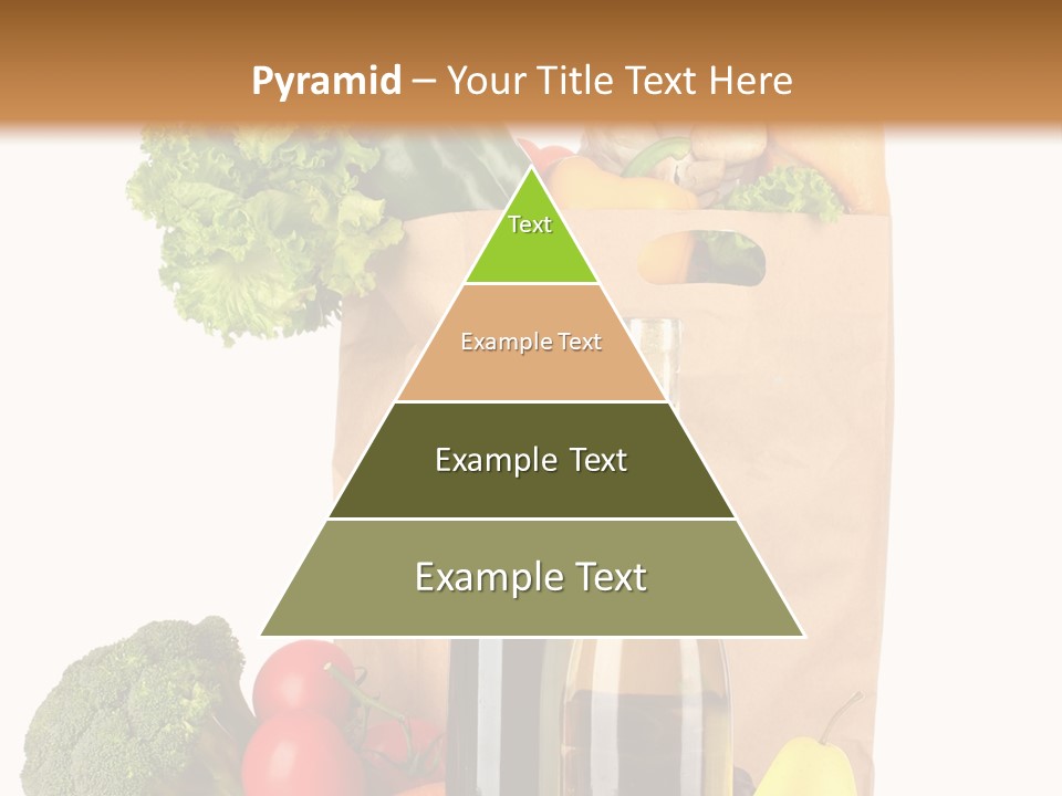 Green Vine Broccoli PowerPoint Template