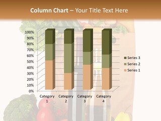 Green Vine Broccoli PowerPoint Template