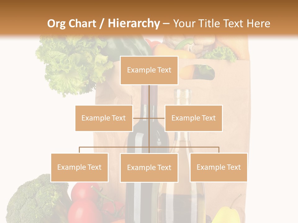 Green Vine Broccoli PowerPoint Template