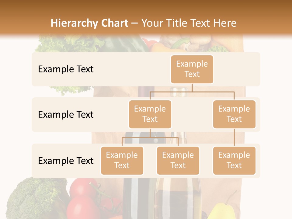 Green Vine Broccoli PowerPoint Template