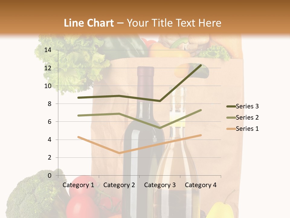 Green Vine Broccoli PowerPoint Template