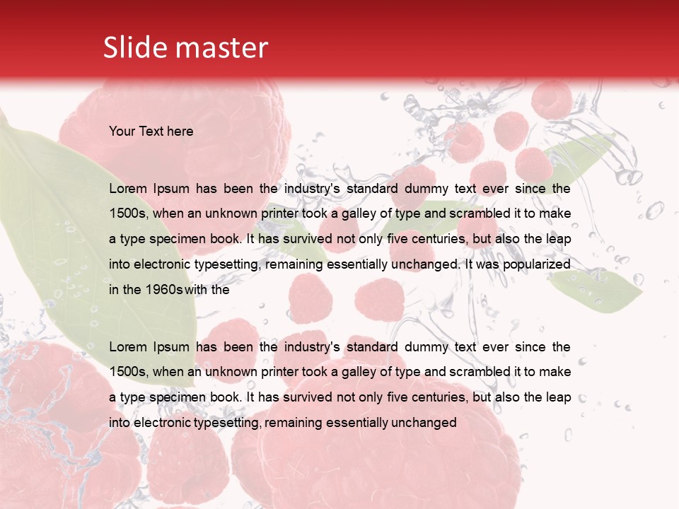 Fall Dew Coconut PowerPoint Template