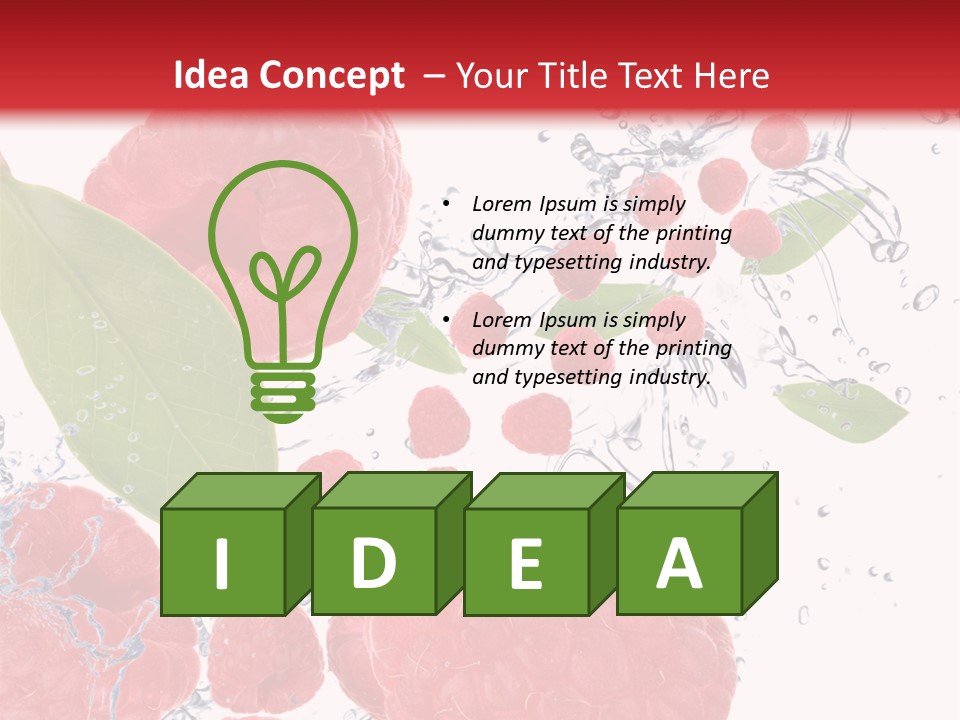 Fall Dew Coconut PowerPoint Template