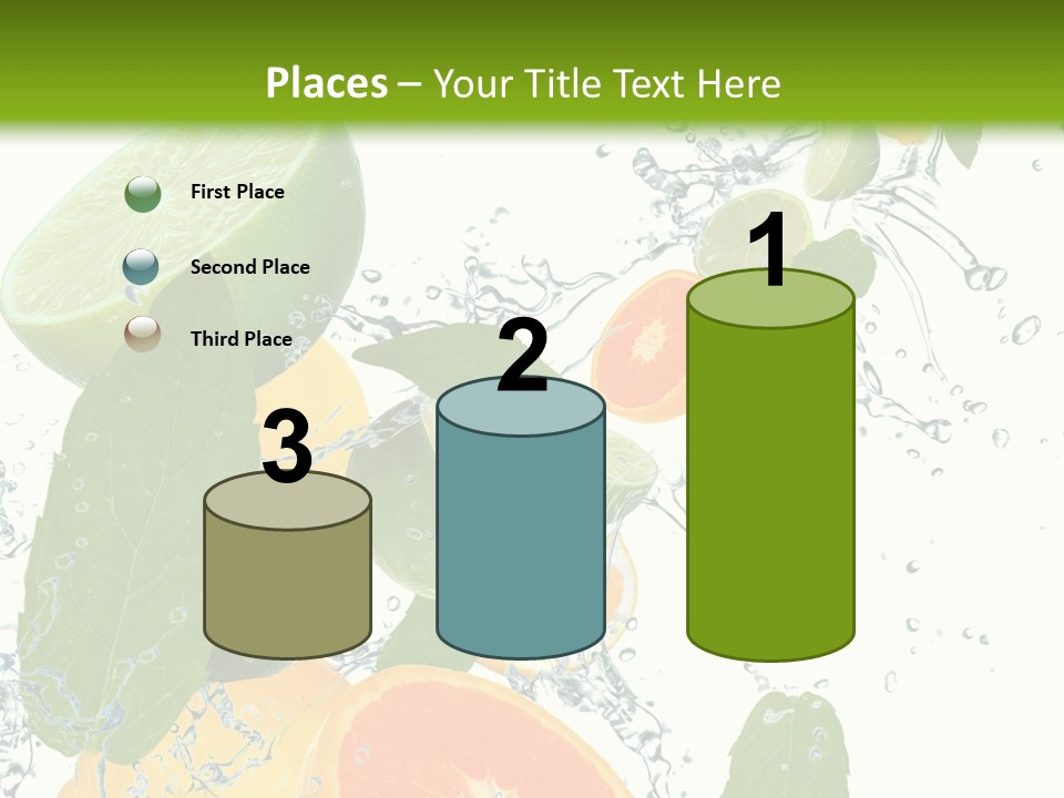 Lime Group Background PowerPoint Template