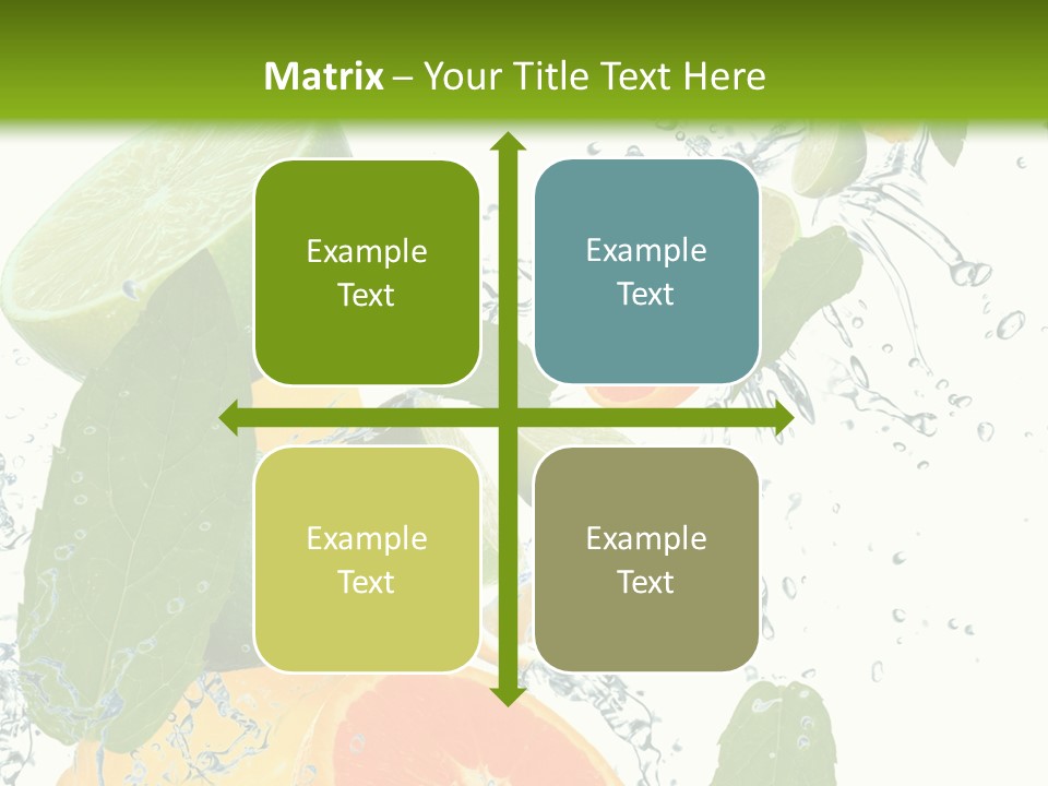 Lime Group Background PowerPoint Template