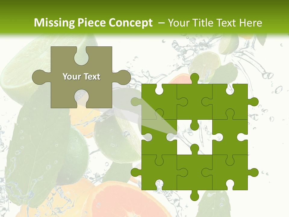 Lime Group Background PowerPoint Template