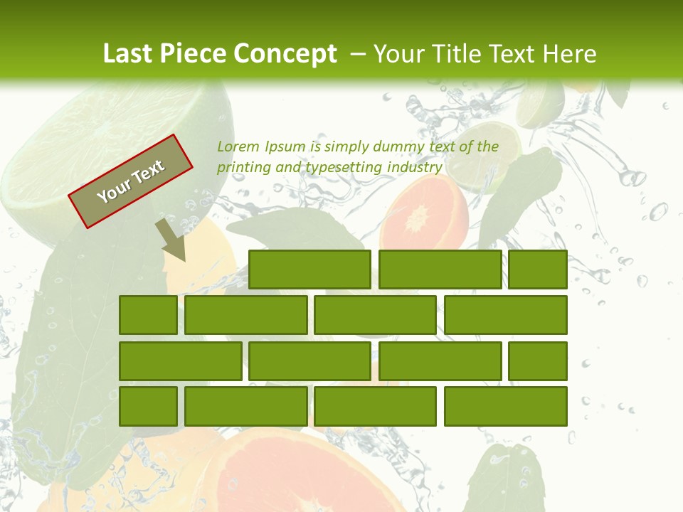 Lime Group Background PowerPoint Template