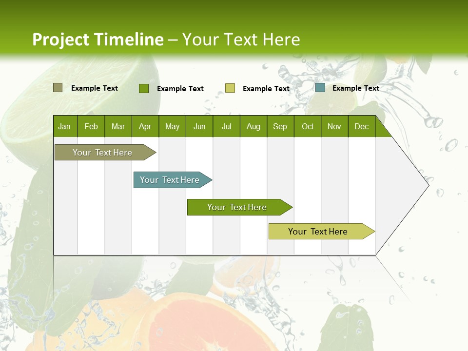 Lime Group Background PowerPoint Template