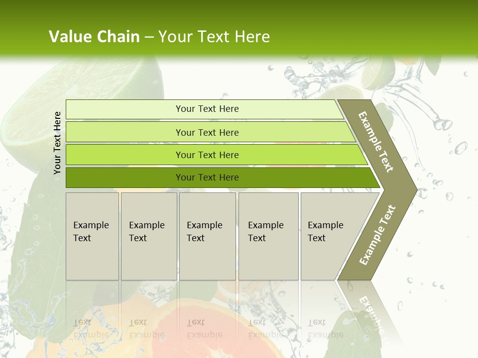 Lime Group Background PowerPoint Template