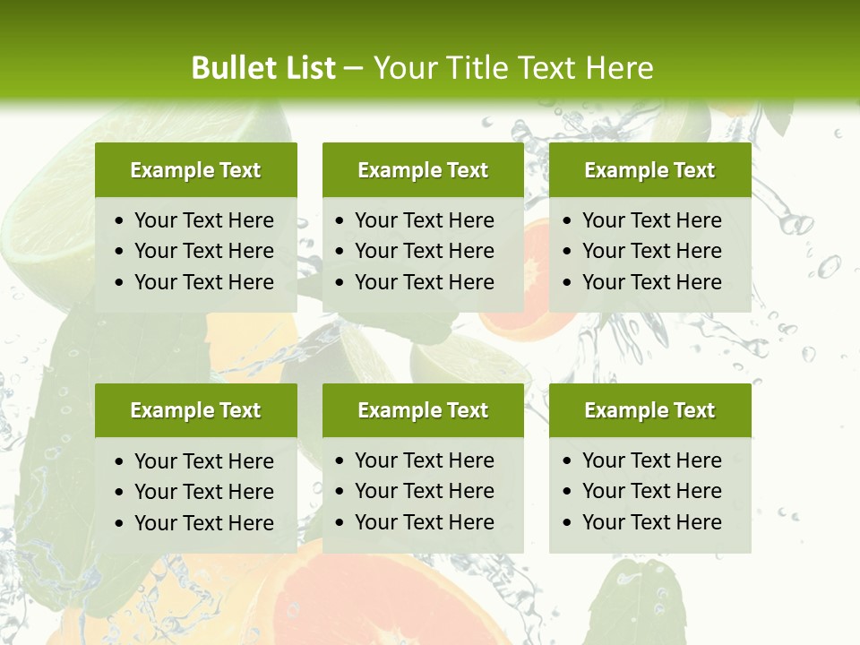 Lime Group Background PowerPoint Template