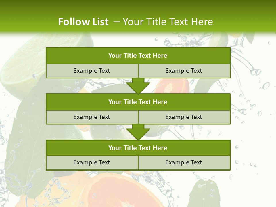 Lime Group Background PowerPoint Template