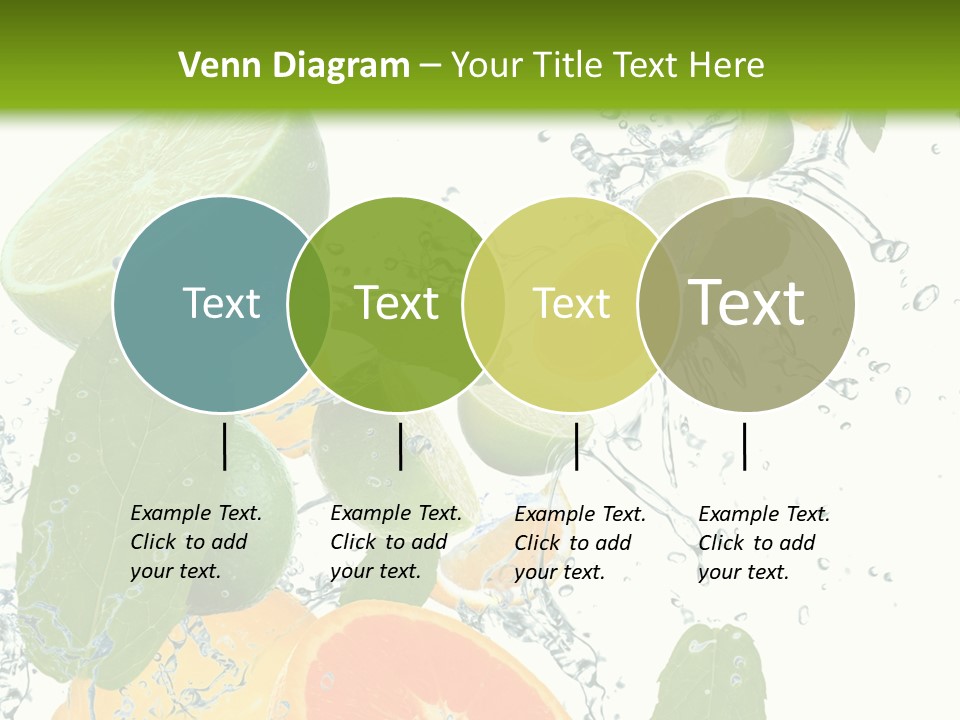 Lime Group Background PowerPoint Template