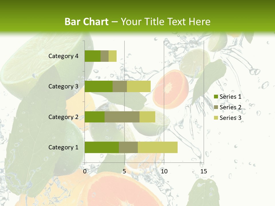 Lime Group Background PowerPoint Template