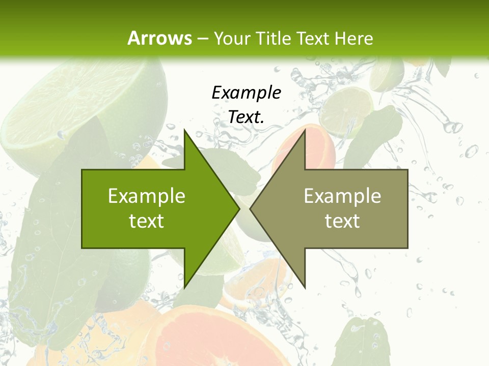 Lime Group Background PowerPoint Template