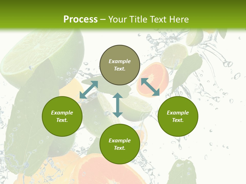 Lime Group Background PowerPoint Template