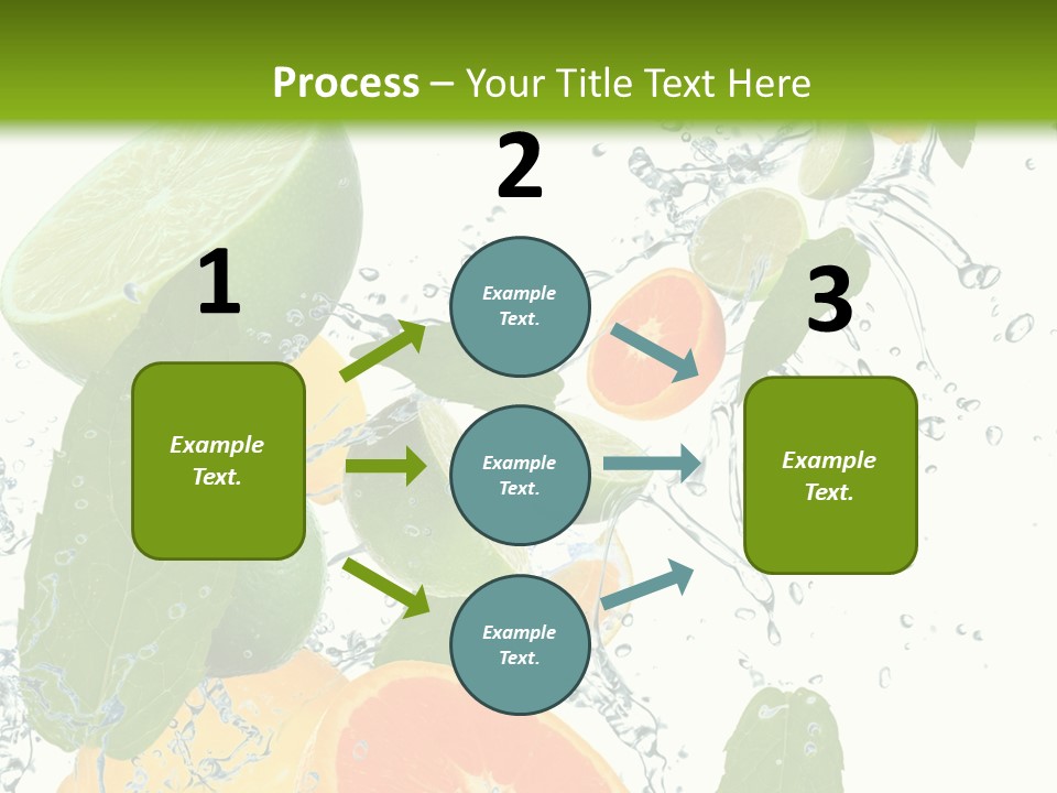 Lime Group Background PowerPoint Template