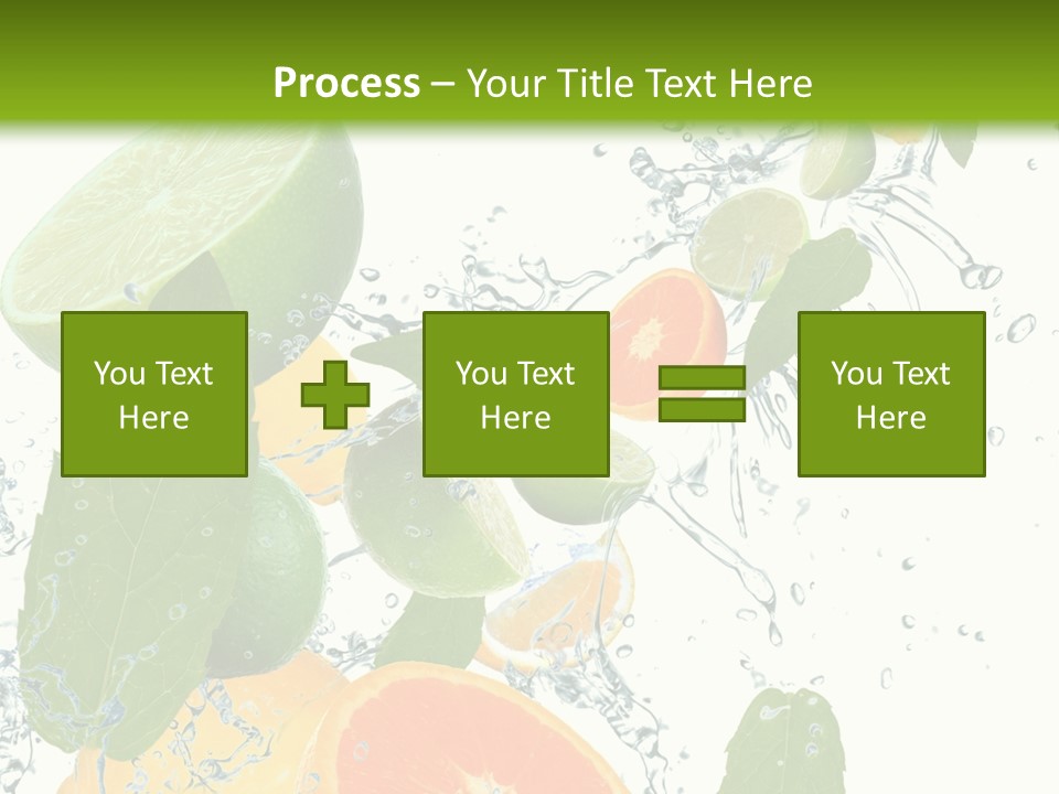 Lime Group Background PowerPoint Template