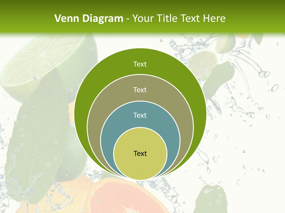 Lime Group Background PowerPoint Template