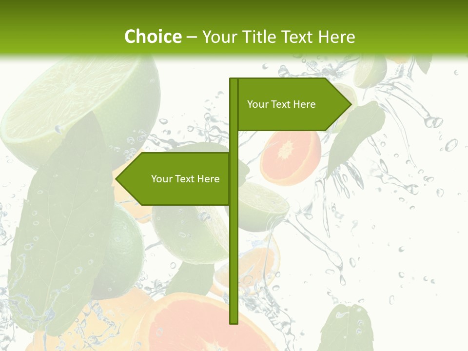 Lime Group Background PowerPoint Template