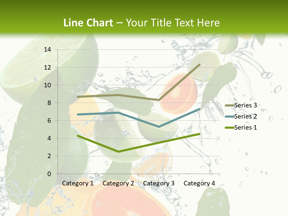 Lime Group Background PowerPoint Template