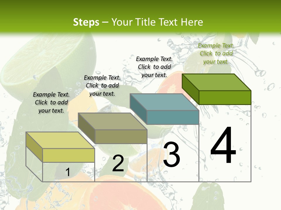 Lime Group Background PowerPoint Template