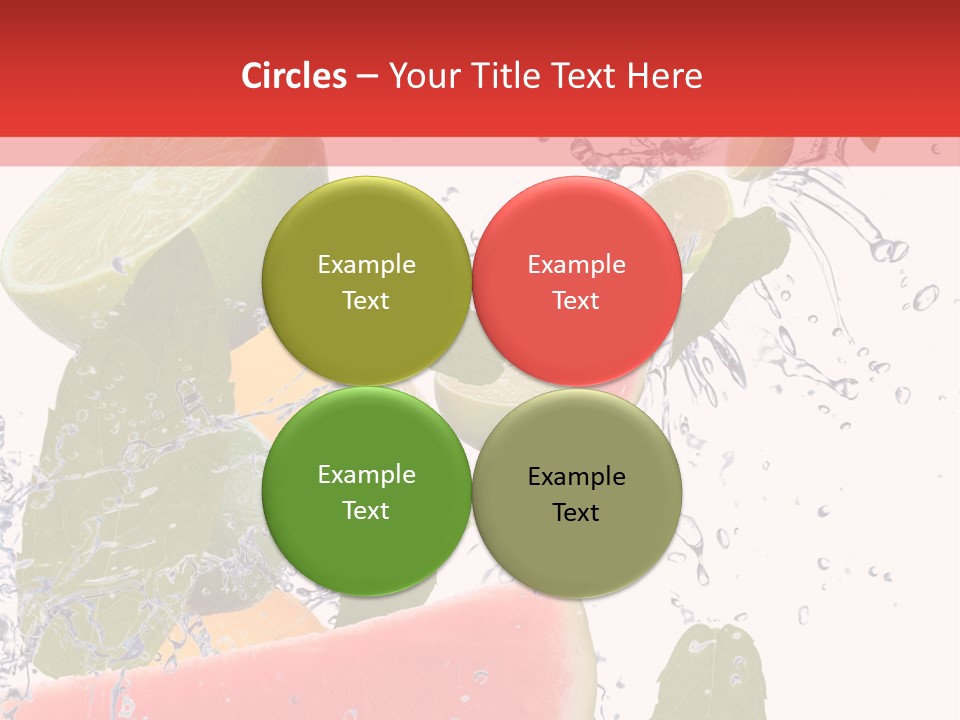 Orange Lime Green PowerPoint Template