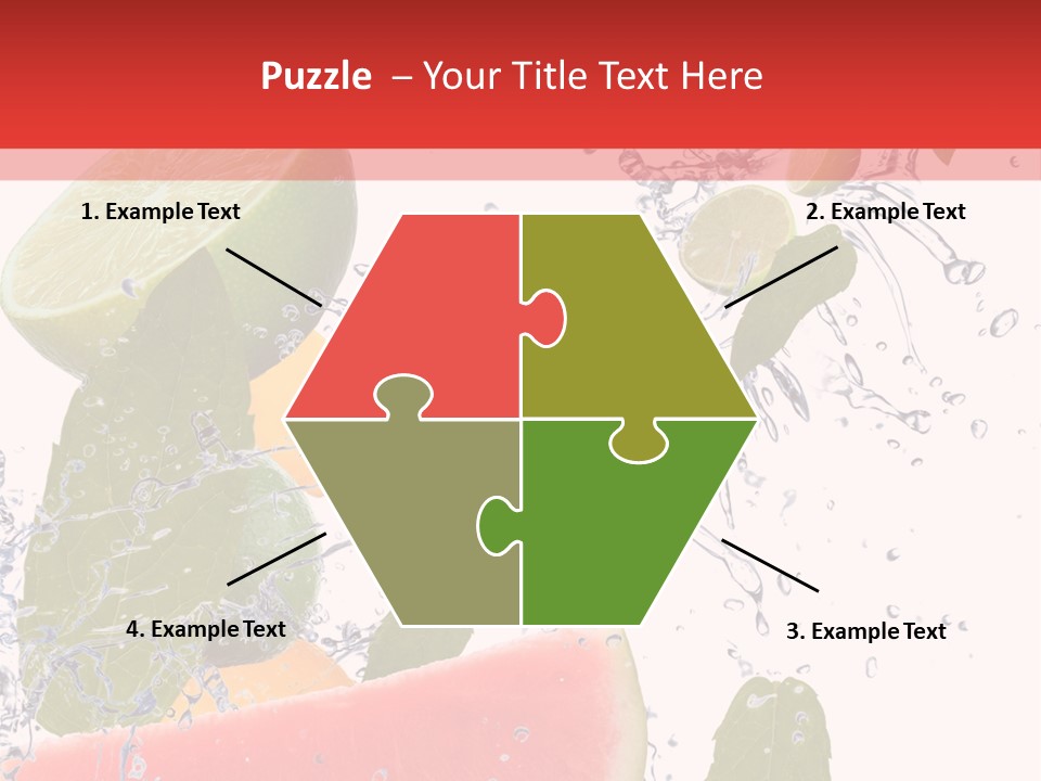 Orange Lime Green PowerPoint Template