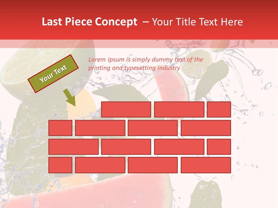 Orange Lime Green PowerPoint Template