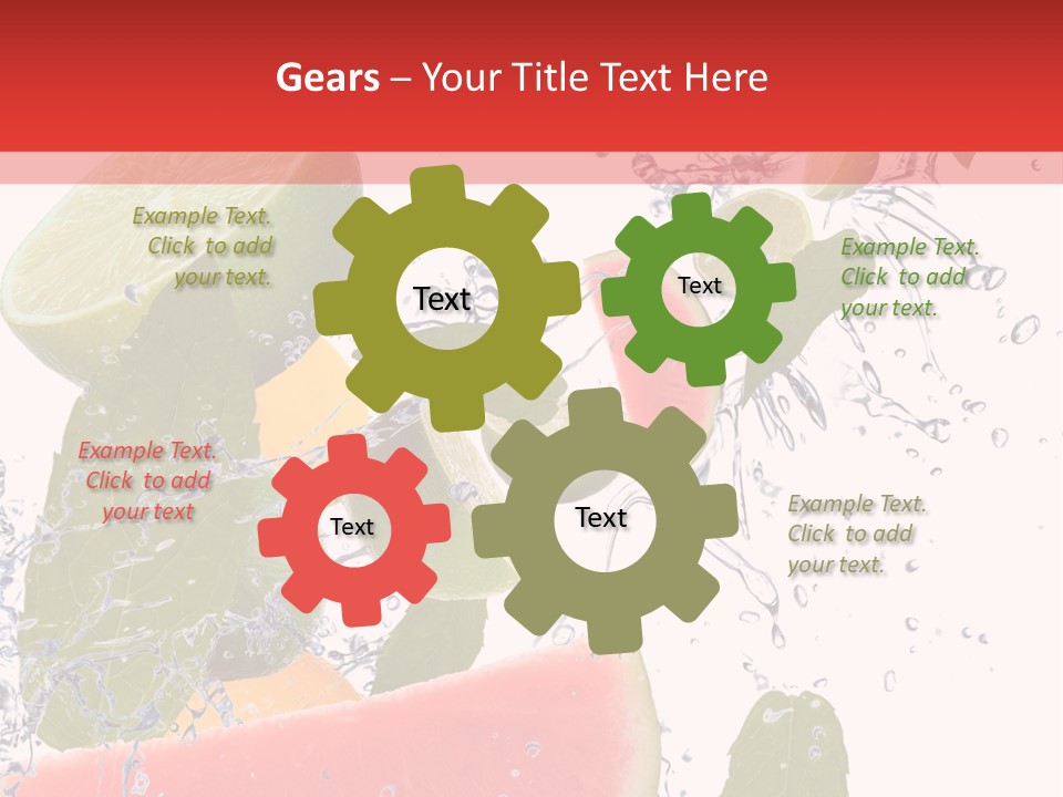 Orange Lime Green PowerPoint Template