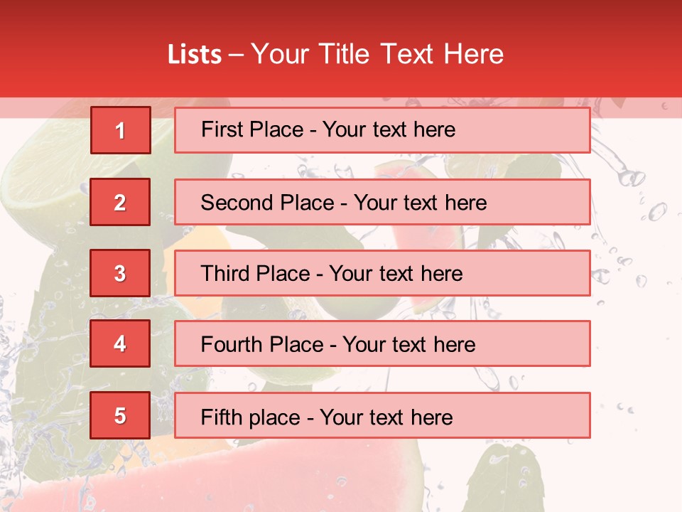 Orange Lime Green PowerPoint Template
