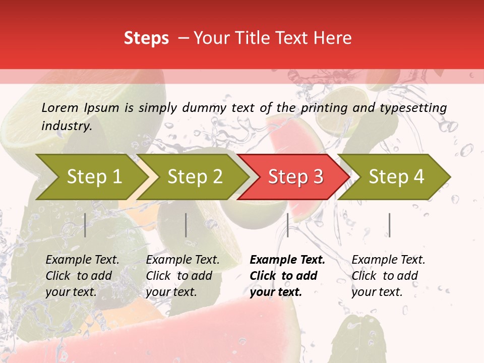 Orange Lime Green PowerPoint Template