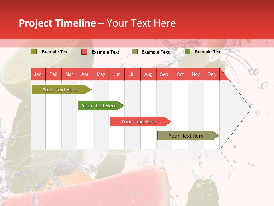 Orange Lime Green PowerPoint Template