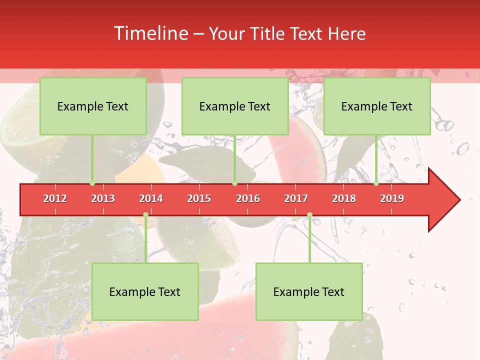 Orange Lime Green PowerPoint Template