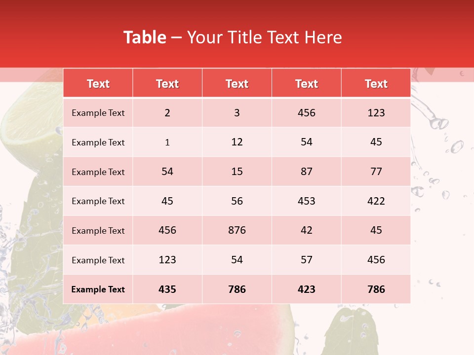 Orange Lime Green PowerPoint Template