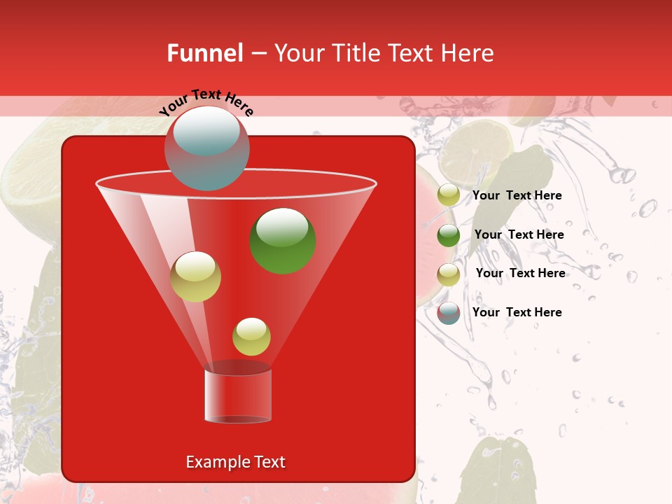 Orange Lime Green PowerPoint Template