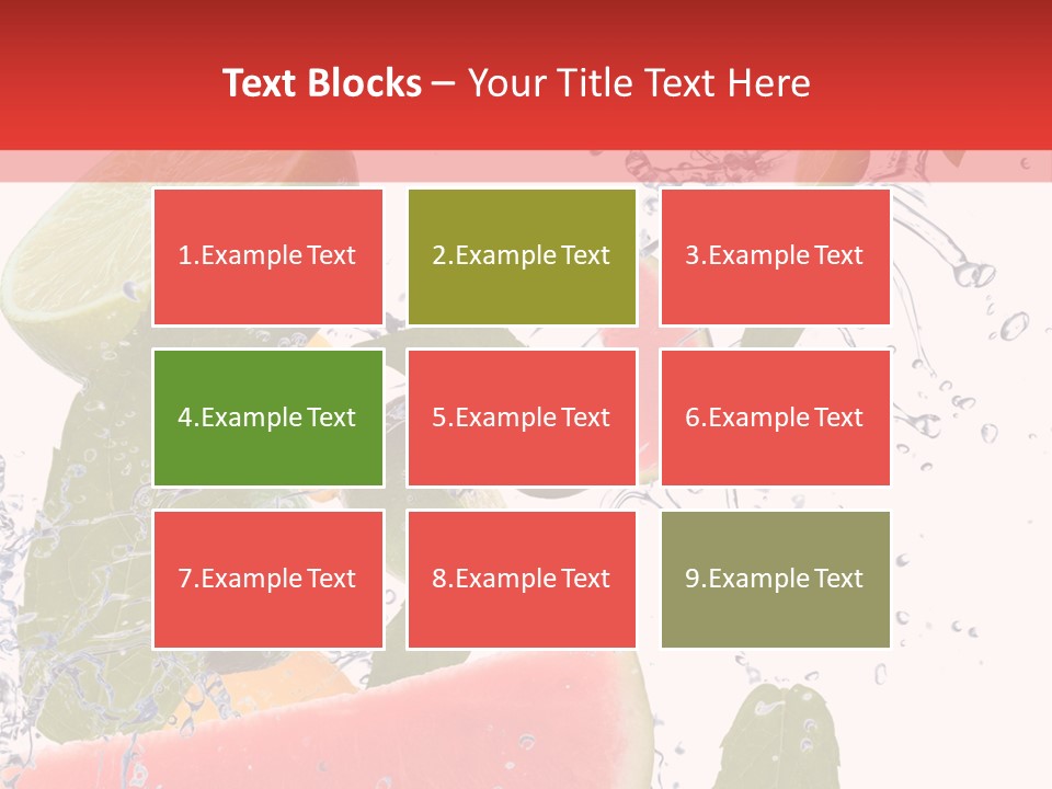 Orange Lime Green PowerPoint Template