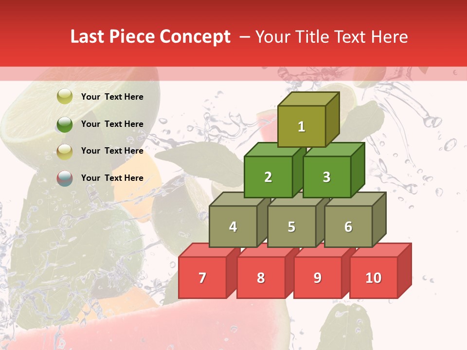 Orange Lime Green PowerPoint Template