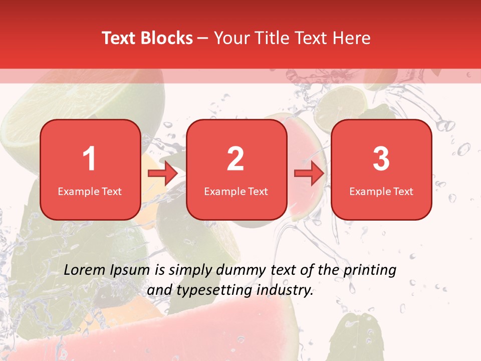 Orange Lime Green PowerPoint Template