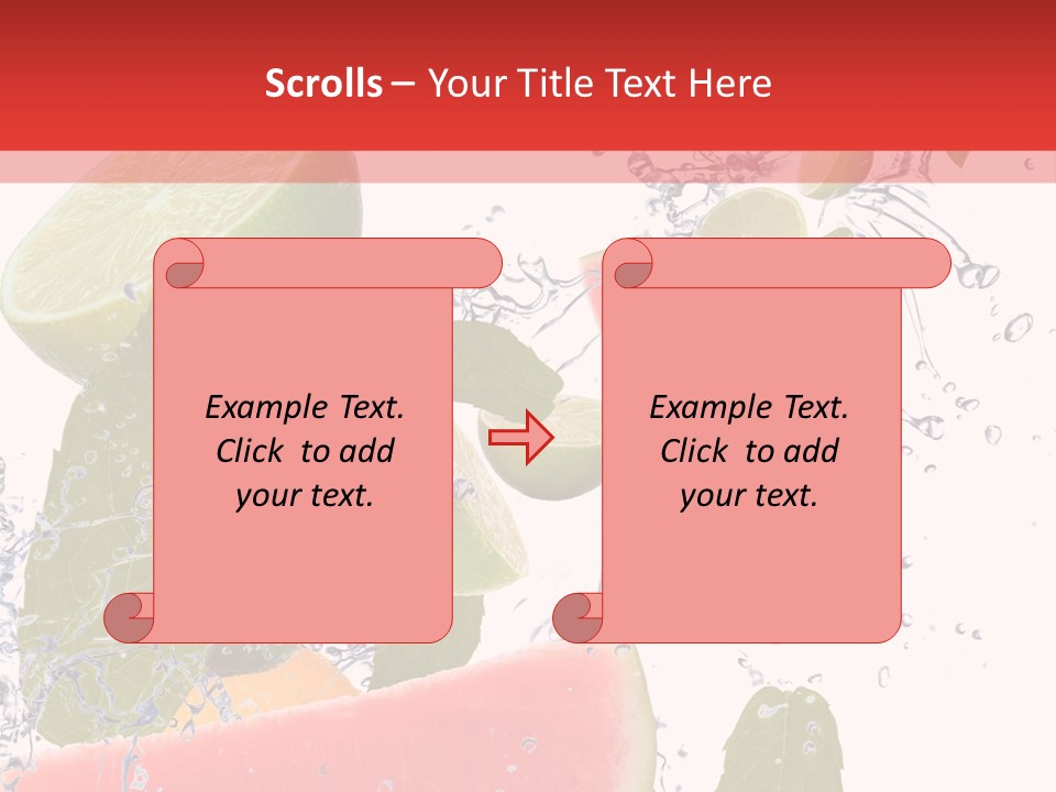 Orange Lime Green PowerPoint Template