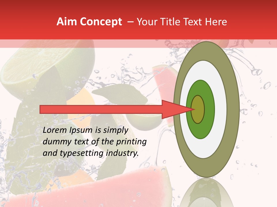 Orange Lime Green PowerPoint Template