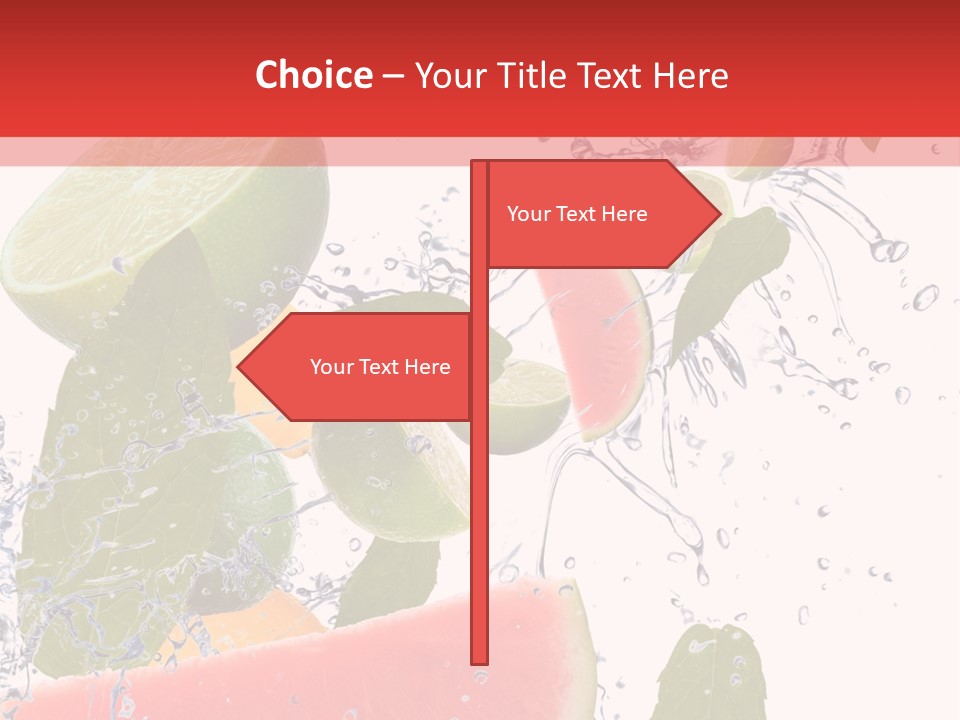 Orange Lime Green PowerPoint Template