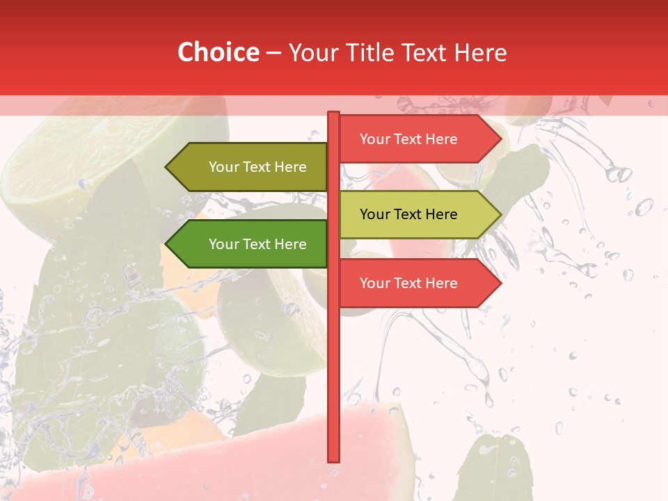 Orange Lime Green PowerPoint Template