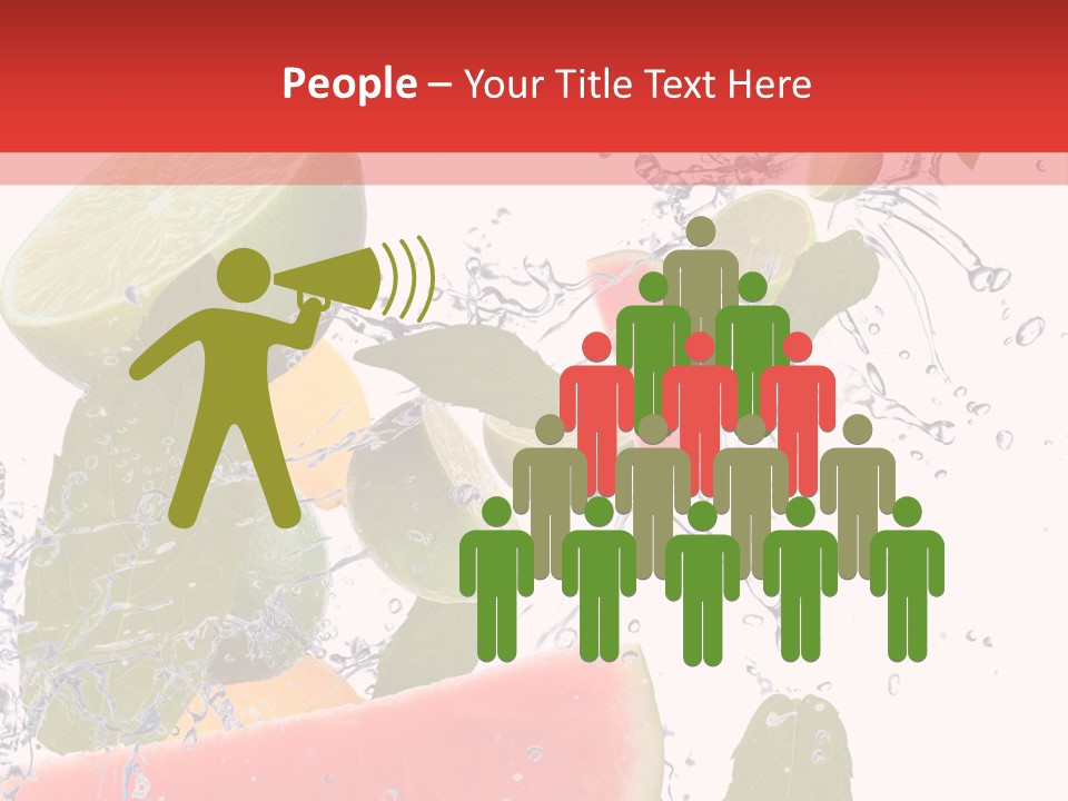 Orange Lime Green PowerPoint Template