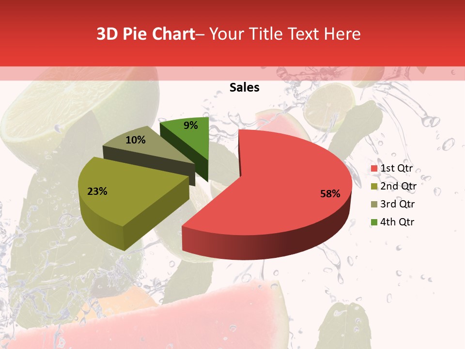 Orange Lime Green PowerPoint Template
