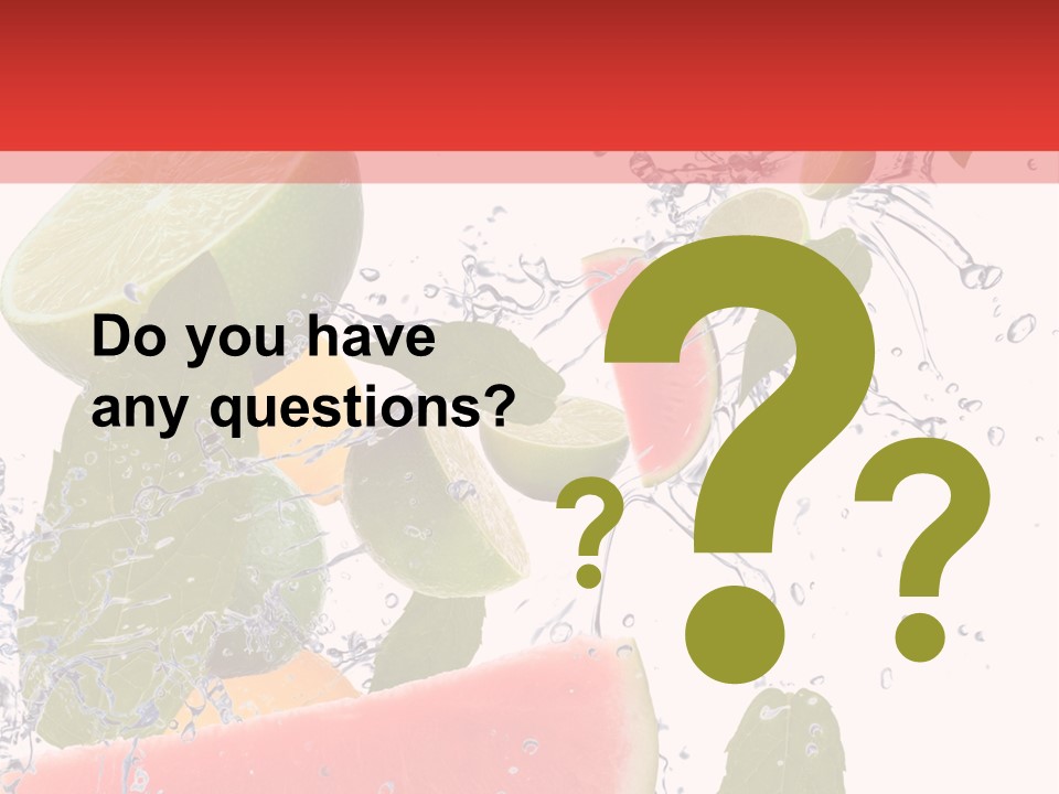 Orange Lime Green PowerPoint Template