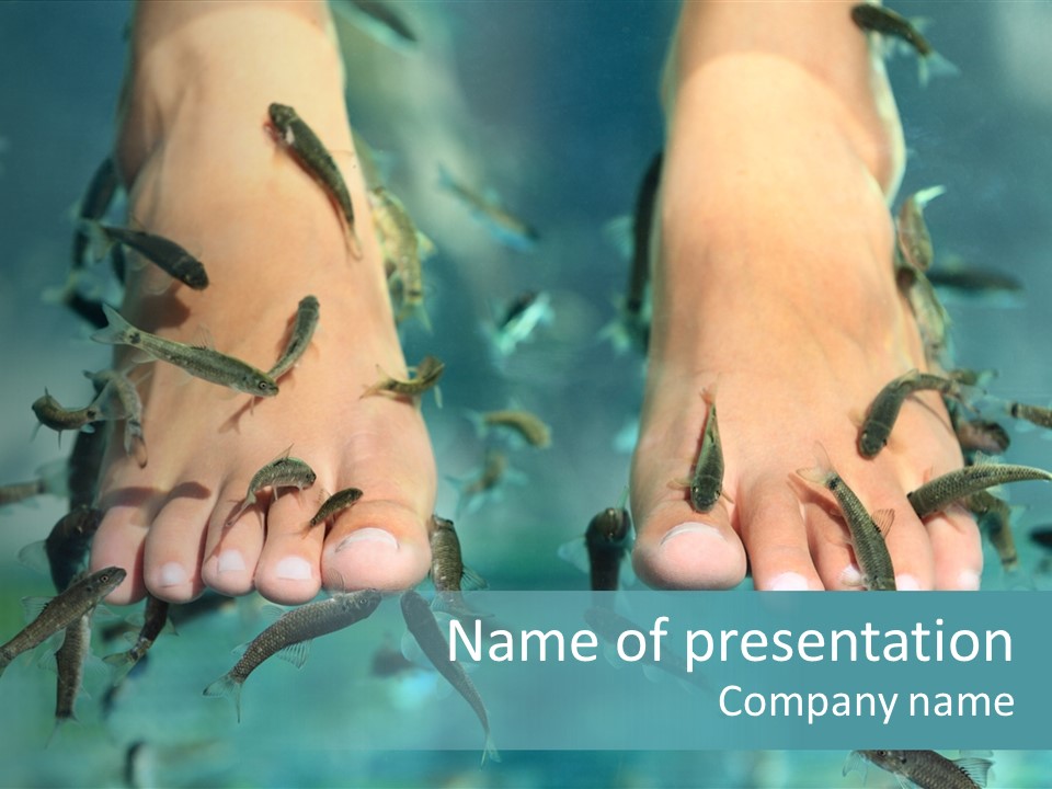 Beautiful Medicine Spa PowerPoint Template