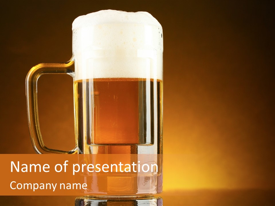 Draft Brown Bubble PowerPoint Template