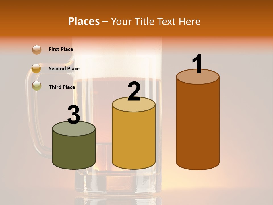 Draft Brown Bubble PowerPoint Template