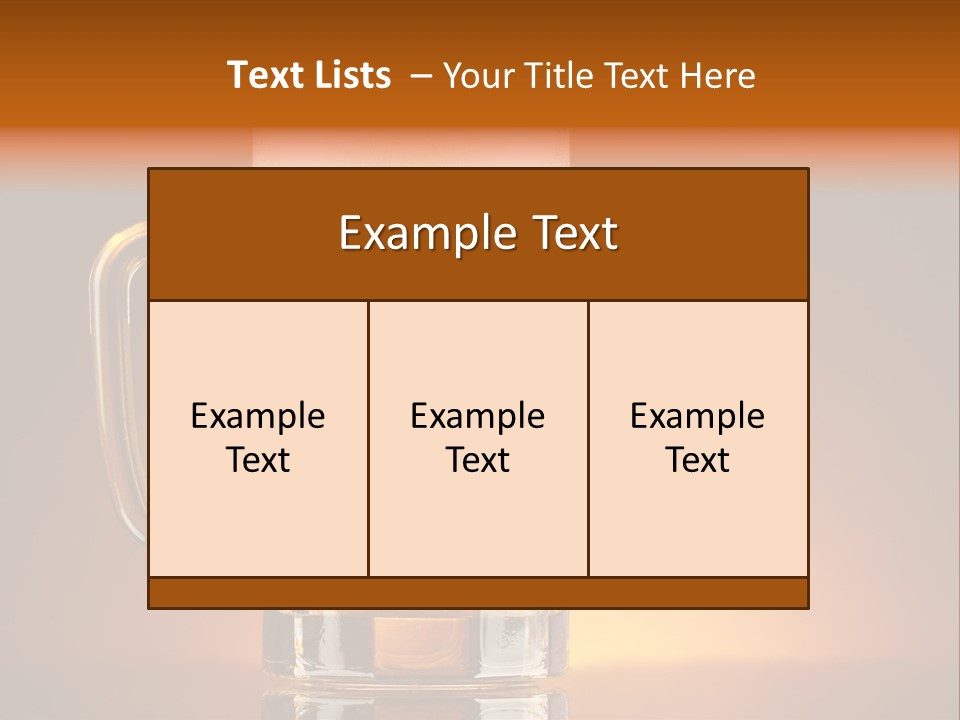 Draft Brown Bubble PowerPoint Template