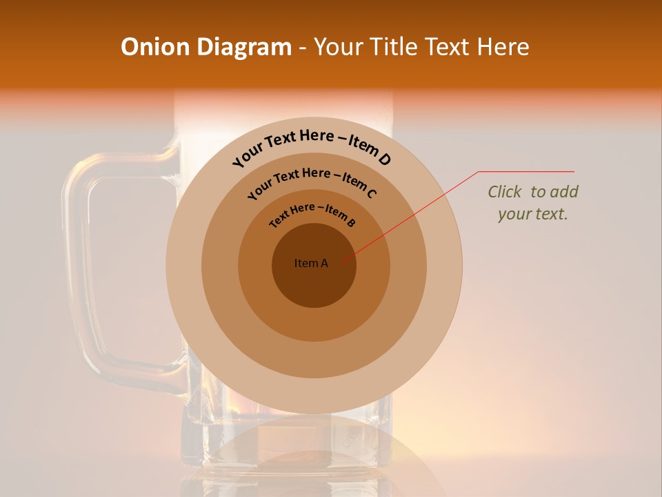 Draft Brown Bubble PowerPoint Template